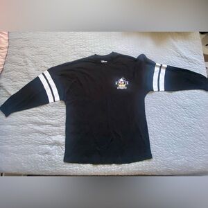 Disney Black Crew Neck Shirt